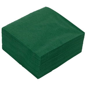 2 Ply Holly Green Napkins, 30x30cm