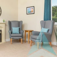 Ashford Armchair in Zest Ash With Zest Emerald Piping