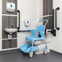 Deluxe Commode & Shower Chair