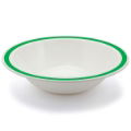 17cm/400ml Polycarbonate Bowls With Coloured Rim