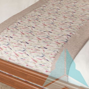 Casper Heather Interlined Bed Runner