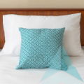 Havana Teal 2 Cushion, 40x40cm