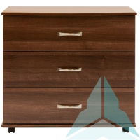 Argyle 3 Drawer Chest in Walnut