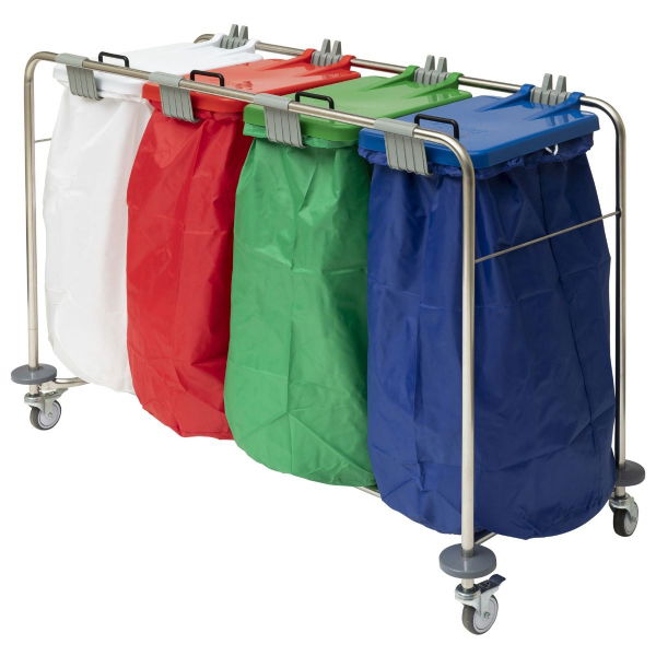 Quad Laundry Cart