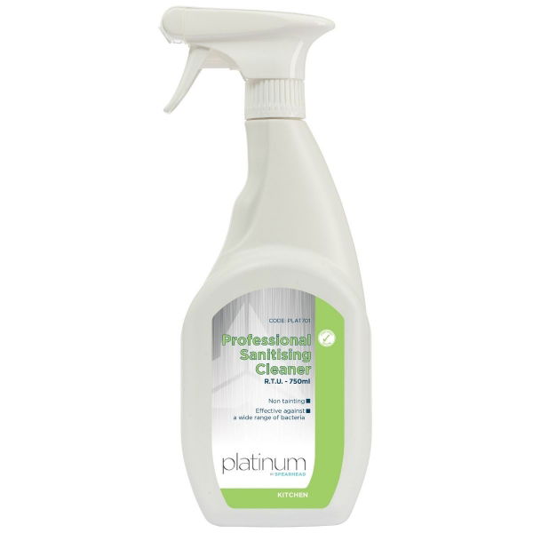 Platinum Professional Sanitising Cleaner, 750ml