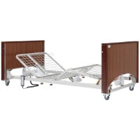 Low Profiling Bed, Walnut