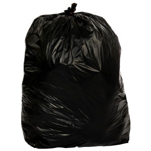 Black Waste Sacks, Heavy Duty