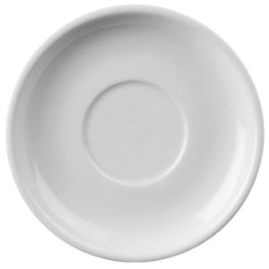 Athena White Saucers, 14.5cm