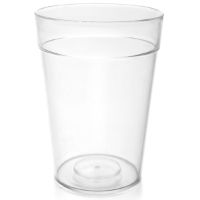 220ml Smooth Tumbler, Clear