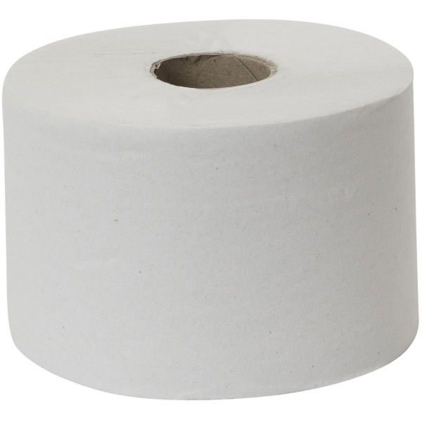 2 Ply White Micro Mini Jumbo Toilet Rolls