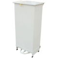 80 Litre Removable Body Sack Holder, White Body, White Lid