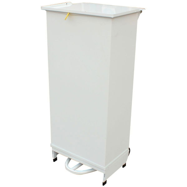 80 Litre Removable Body Sack Holder, White Body, White Lid