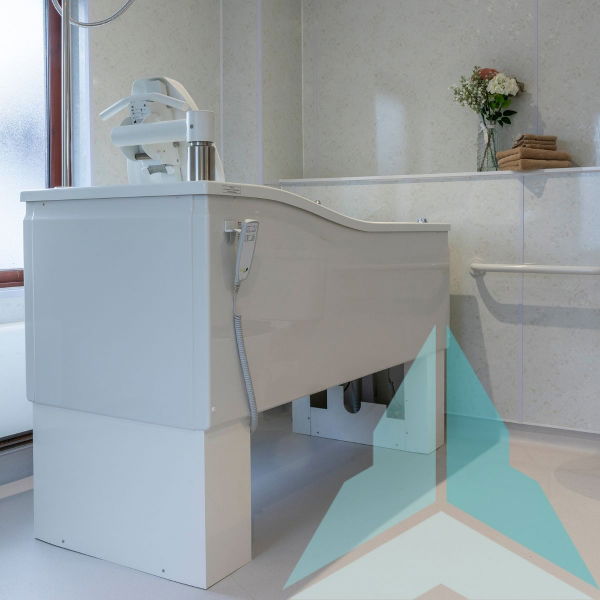 Premium Care Bath with Powered Seat