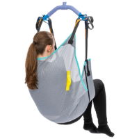 Hammock Sling With Commode Hole, Loop Fixing