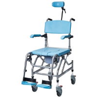 Tilt-In-Space Commode & Shower Chair, Adjustable Height