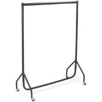 Black Garment Rail, 120cm