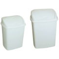 25 Litre White Swing Top Bin