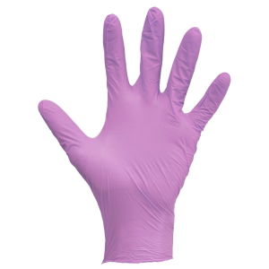 Nitrile Pink Powder Free Gloves