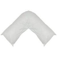 V-Shaped Non-Launder Wipe Clean Pillow