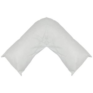 V-Shaped Non-Launder Wipe Clean Pillow