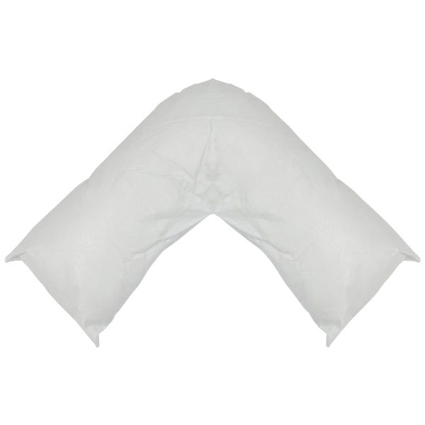 V-Shaped Non-Launder Wipe Clean Pillow