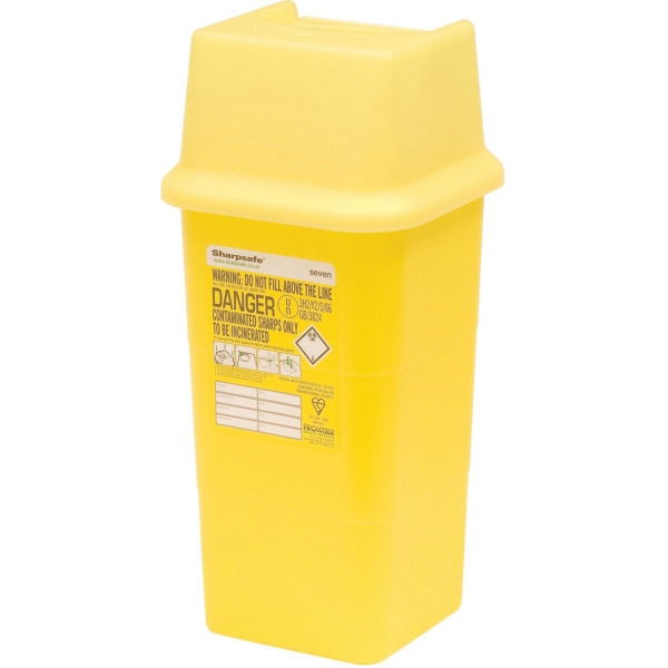 7 Litre Sharpsafe Bin