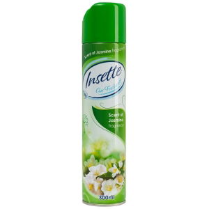 Insette 2-in-1 Air Freshener, 300ml, Jasmine