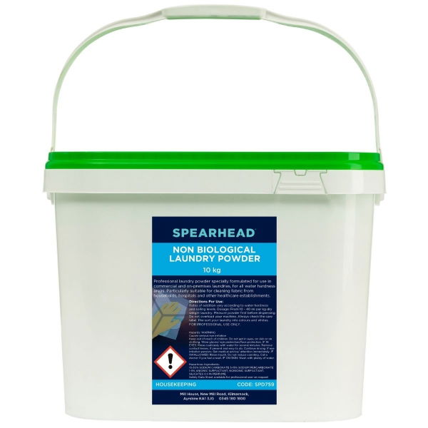 Non-Bio Laundry Powder, 10kg