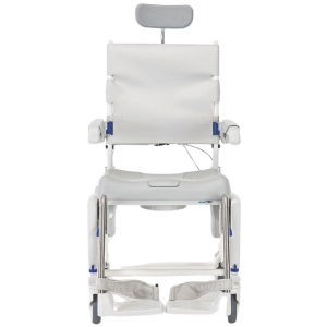 Tilt-In-Space Commode & Shower Chair With Tilting Backrest