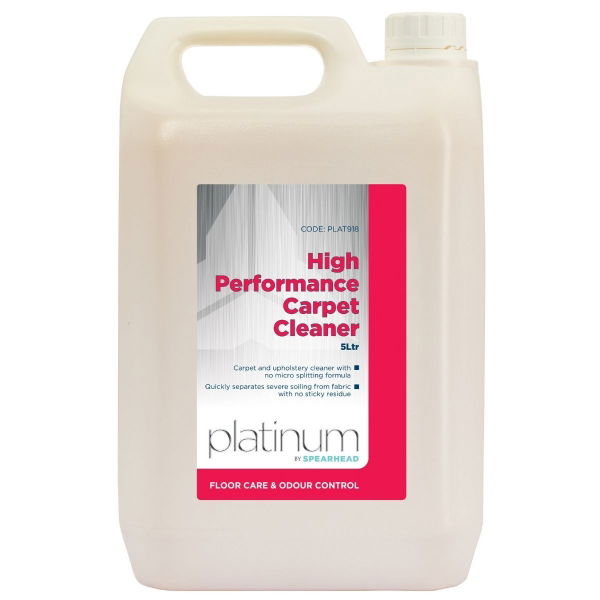 Platinum High Performance Carpet Cleaner, 5 Litre