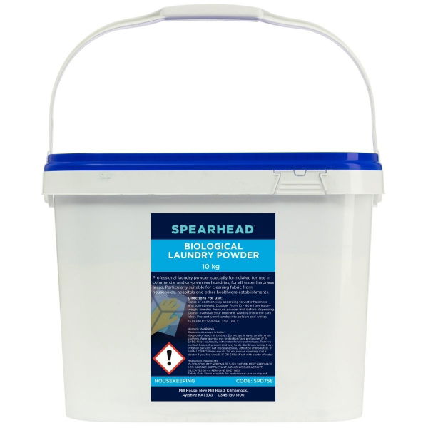 Laundry Powder, Biological, 10kg