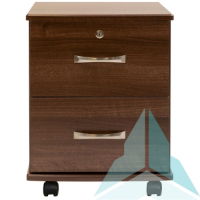 Argyle 2 Drawer Bedside Cabinet in Walnut