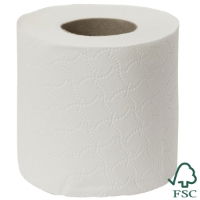 3 Ply White Luxury Toilet Rolls