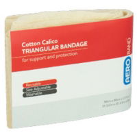 Calico Triangular Bandage, 90 x 90 x 127cm