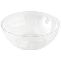 24cm Large Bowl, Clear