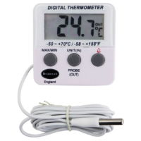 Digital In/Out Max/Min Thermometer