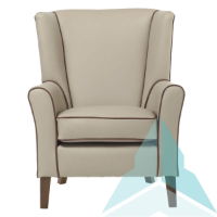 Oxford Armchair in Zest Putty