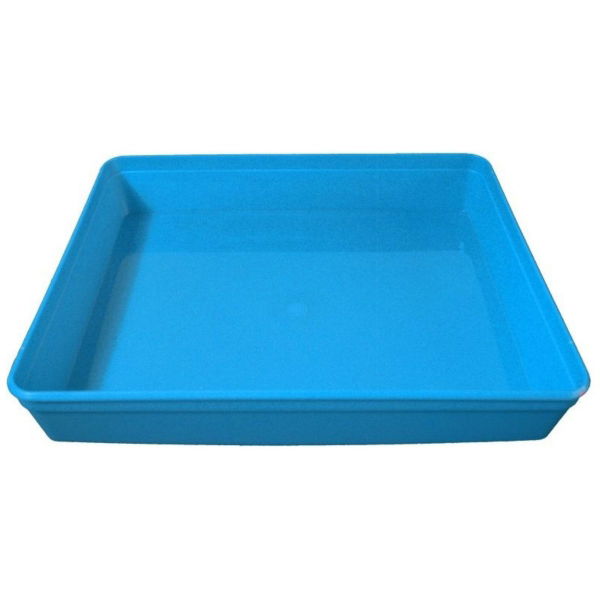 Blue Instrument Tray, 30 x 25 x 5cm