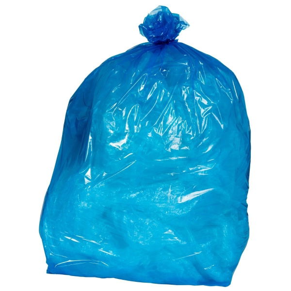 Blue Waste Sacks, Heavy Duty