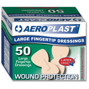 Washproof Large Fingertip Plasters, 7.5 x 4.5cm