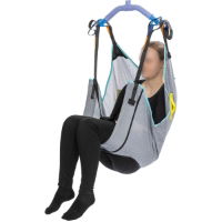 Hammock Sling With Commode Hole, Loop Fixing